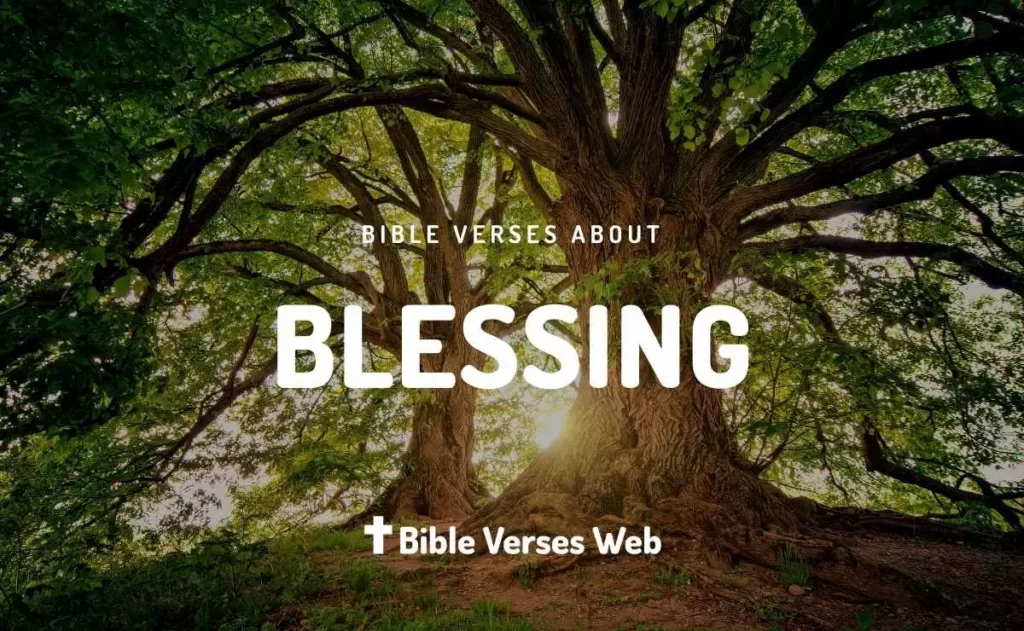 Bible Verses about Blessings - King James Version (KJV)