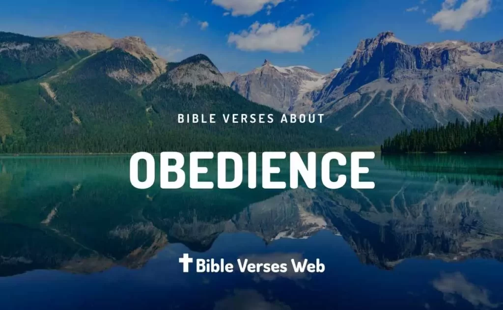 Bible Verses About Obedience - King James Version (KJV)