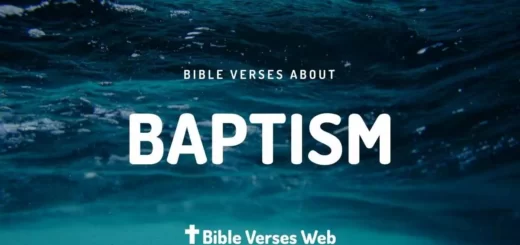 Bible Verses About Baptism - King James Version (KJV)