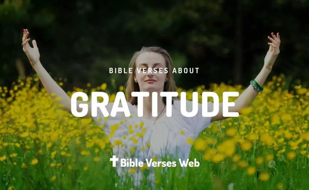 Bible Verses About Gratitude - King James Version (KJV)