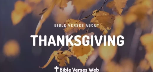 Bible Verses About Thanksgiving - King James Version (KJV)