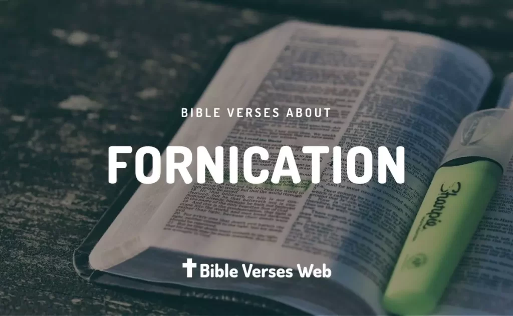 Bible Verses About Fornication - King James Version (KJV)