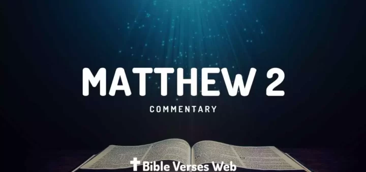 Matthew 2 Commentary