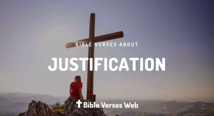 36 Bible Verses About Justification King James Version (KJV)